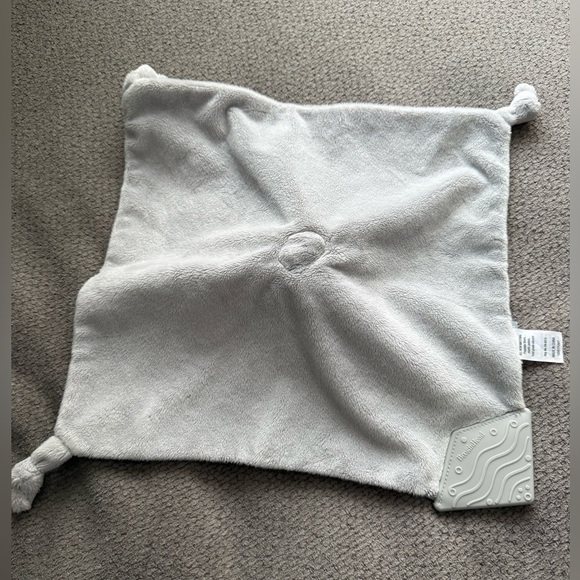 BooginHead‎ Pacifier Holder Stuffed Animal Pacifier Lovey Bunny Baby w/ Teether - Picture 4 of 6